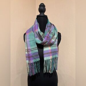 Nordstrom Pretty Spring Pastel 100% Cashmere Scarf